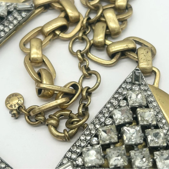 J. Crew Jeweled Medallion Necklace - Picture 3 of 3